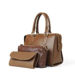 Olive Bag Set of 3 Brown